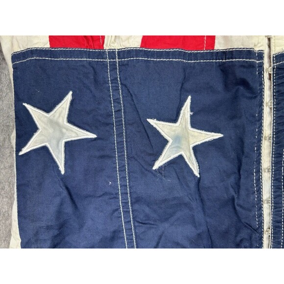 VTG Tommy Hilfiger Jeans Women's American US Flag Stars & Stripes Shirt Sz M - Picture 4 of 9